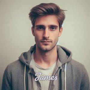 A person named James