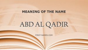 ABD AL QADIR