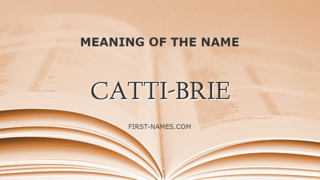CATTI-BRIE