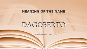 DAGOBERTO
