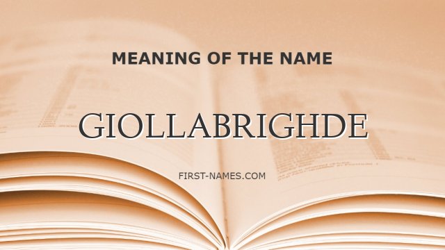 GIOLLABRIGHDE