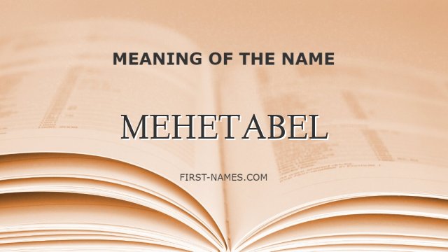 MEHETABEL