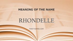 RHONDELLE